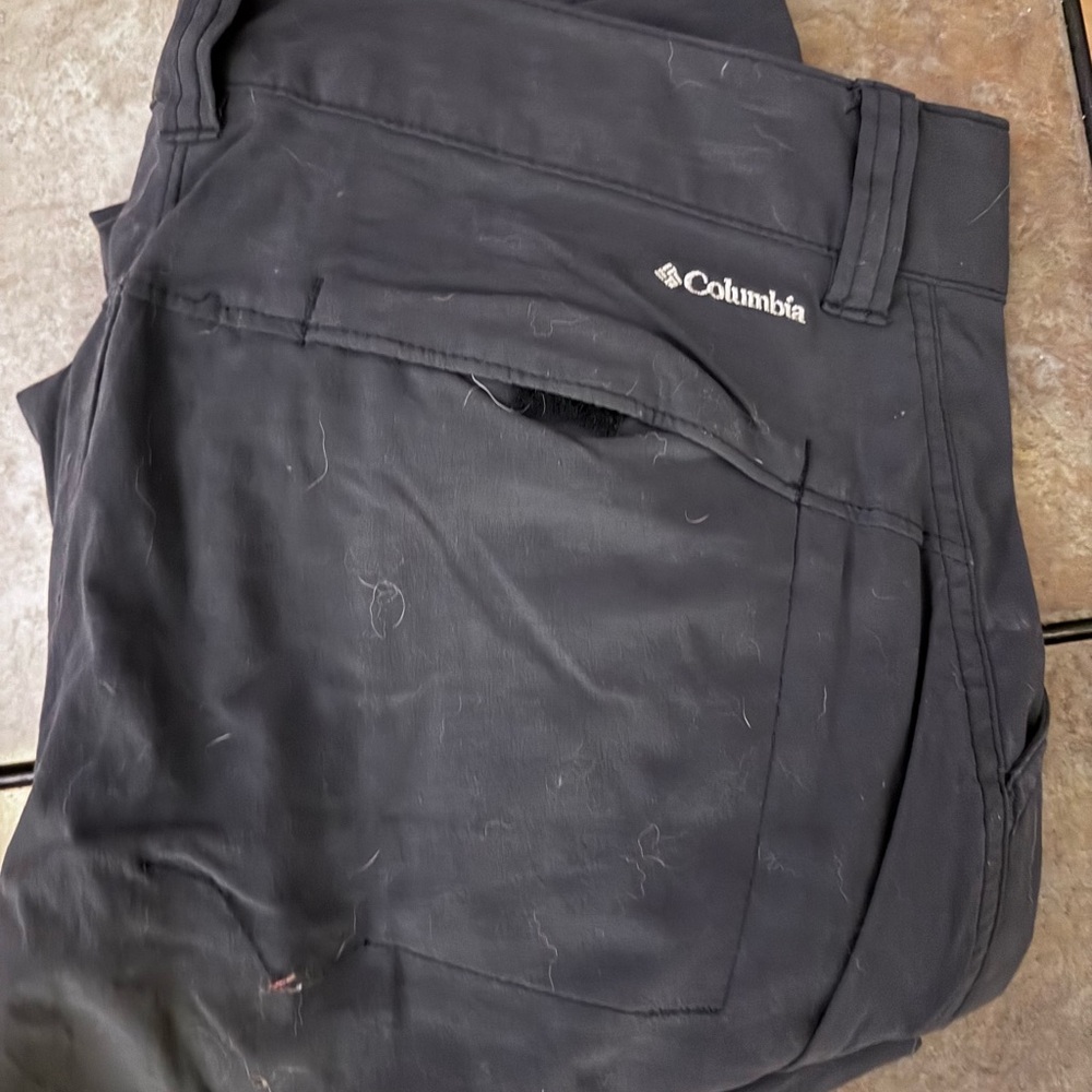 Columbia Charcoal Gray Trousers